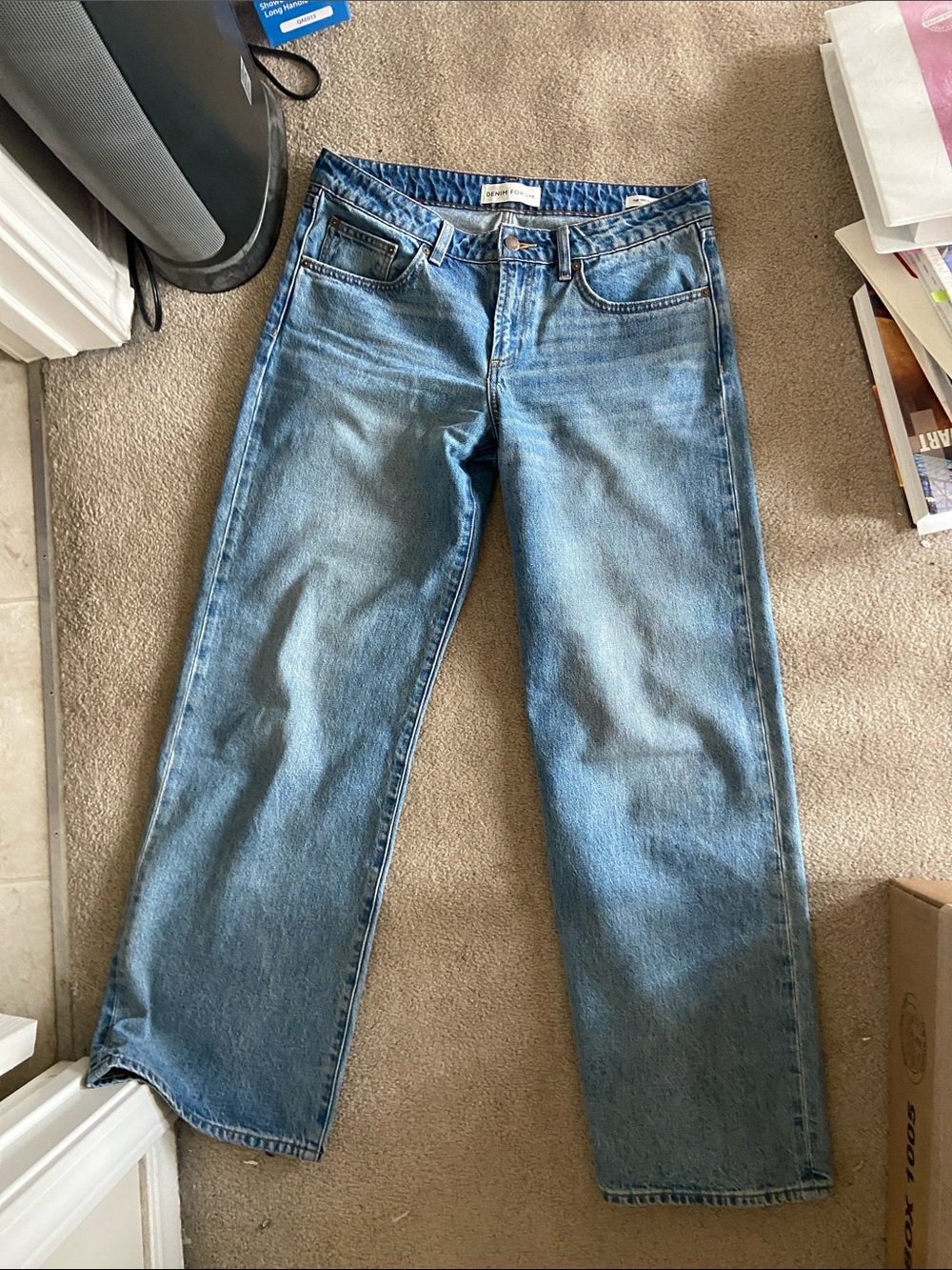Aritzia Denim Forum 90s Super Lo-Rise Baggy Jeans